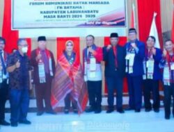 Plt Bupati Labuhanbatu Hadiri Pelantikan Forum Komunikasi Batama