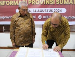 KPU Sumut dan KIP Teken MoU Keterbukaan Informasi Publik