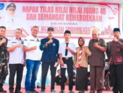 Pemkab Labuhanbatu Gelar Napak Tilas Juang 45 Memperingati HUT RI Ke-79
