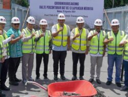 Pembangunan Halte Percontohan BRT BS 13 Lapangan Merdeka Dimulai