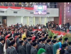 99 Anggota DPRD Sumut 2024-2029 Dilantik, 1 Masih Proses Gugatan