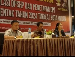 KPU Tetapkan DPT Pemilihan Walikota Medan 1.799.421 Orang