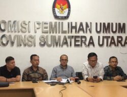 KPU Sumut Tetapkan 2 Pasangan Calon Gubernur dan Wakil Guburnur 2024