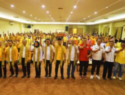 MKGR Pematangsiantar Dilantik, Ketua Darma Putra Rangkuti: Seluruh Kader Bersatu Menangkan Mangatas-Ade
