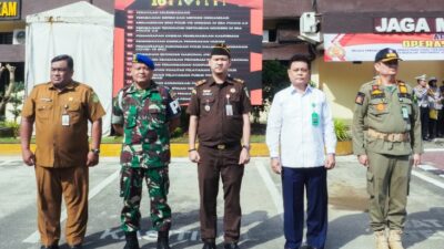 Ikut Apel Gelar Pasukan, Pemko Medan Dukung Operasi Zebra Toba 2024