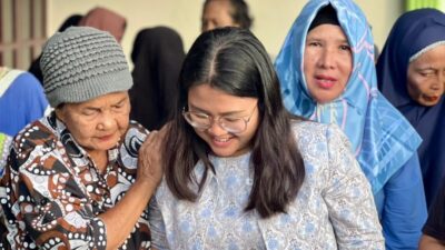 Margaret MS Tampung Aspirasi Warga Komplek BTN Soal Infrastruktur