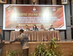 KPU Medan Tuntaskan Rekapitulasi Perolehan Suara Pilgubsu dan Pilwalkot