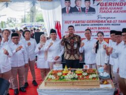 HUT Partai Gerindra ke-17: Bobby Nasution Selalu Dukung Pembangunan