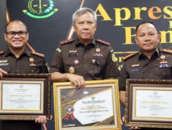 Kajati Sumut  Diganjar Penghargaan Satker Berpredikat WBK 2024 dari Kejagung RI
