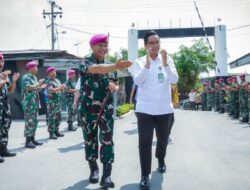 Rico Waas Tingkatkan Sinergitas dengan Yonmarhanlan I Belawan