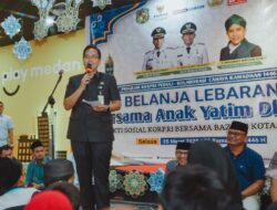 Jelang Lebaran Rico Waas Belanja Pakaian Lebaran dengan 400 Anak Yatim Dhuafa