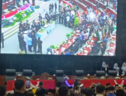 Saat Potong Tumpeng HUT ke-77 Sumut, Anggota Dewan Protes: Ini Kami Pulang Atau Cemana?