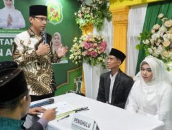 Jadi Saksi Pernikahan di Lokasi MTQ, Rico Waas: Jadilah Keluarga Sakinah, Mawaddah, Warahmah