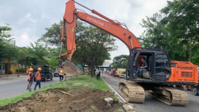 Hasil Atensi Zulkarnaen SKM: BBJN Bongkar Median Jalan Pintu Tol Bandar Selamat