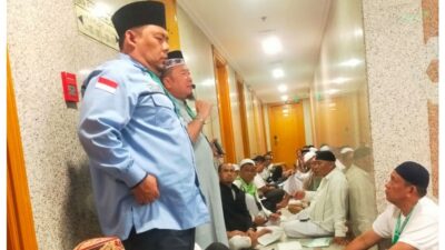 Petugas Kloter 9 KNO Antisipasi Penurunan Daya Fisik Jemaah Haji