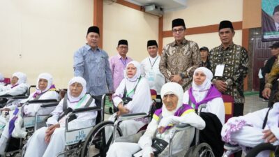 360 Jemaah Calhaj Kloter 21 Embarkasi Medan Diberangkatkan ke Tanah Suci