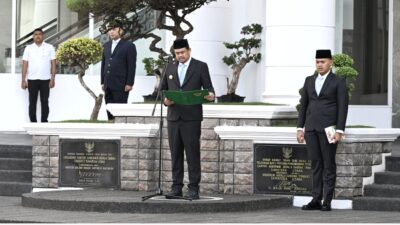 Bobby Nasution Pimpin Upacara Peringatan Harla Pancasila