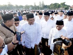 Gubernur Sumut Bobby Nasution dan Wagub Surya Salat Iduladha 1446 Hijriah Bersama Ribuan Masyarakat Deliserdang