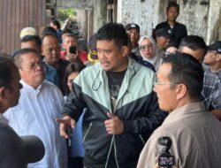 Gubernur Bobby Nasution Segera Bangun Pasar Horas Siantar yang Ludes Terbakar