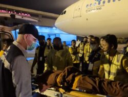 Kloter 4 Tiba di Tanah Air, Satu Jemaah Haji Wafat Saat Mendarat di KNIA