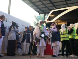 Kloter 9 Debarkasi Medan Tiba di Tanah Air, 2 Jemaah Haji Wafat