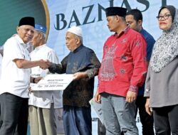 Penyaluran Zakat Infak dan Sedekah Triwulan II 2025 Wagubsu: Baznas Punya Peran Penting dalam Pembangunan