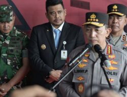 Gubernur Bobby Nasution Dampingi Kapolri Groundbreaking 29 Dapur Dukung MBG