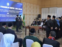 Gubsu Bobby Nasution Lantik Enam Pejabat Eselon II Tekankan Soal Loyalitas