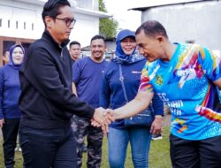 Senam Bersama Warga Medan Kota, Rico Waas: Semoga Membahagiakan Kita Semua