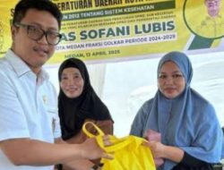 Politisi Golkar Ajak Warga Medan Beri Imunisasi Campak Pada Anak