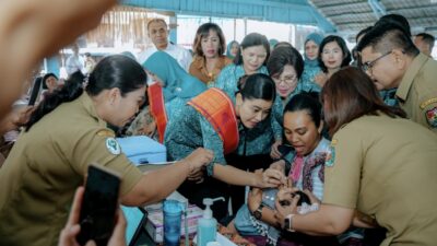 Ketua PKK Sumut Kahiyang Ayu Pastikan Layanan Kesehatan di Desa Berjalan Baik