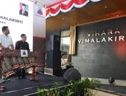 Gubsu Bobby Nasution Resmikan Vihara Vimalakirti Medan