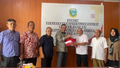 IMO Indonesia Sumut Dukung Penuh FPB Bagi-bagi Bendera Merah Putih