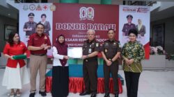 Kejati Sumut Gelar Donor Darah, Dr Harli Siregar: Sebaik-baik Orang Yang Bermanfaat Bagi Orang Lain