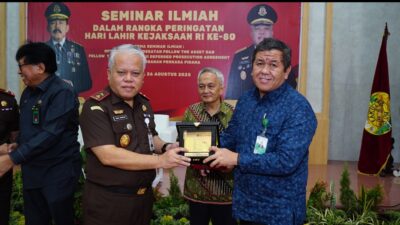 HUT Ke-80 Kejaksaan RI, Kajati Sumut Dr Harli Siregar:   Penyelamatan Keuangan Negara dalam Penegakan Hukum Wujudkan Kesejahteraan Masyarakat