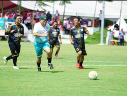 Kajatisu Harli Siregar Bawa Tim Kejati Taklukan Wartawan 2-1 di Laga Persahabatan