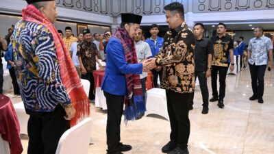 Gubsu Bobby Apresiasi PMII Sumut: Sampaikan Aspirasi dengan Baik atas Nama Rakyat dan Mahasiswa