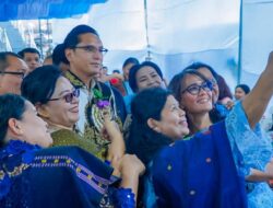 Hadiri Pesta Puncak Tahun Transformasi HKBP Pasar Melintang, Rico Waas Tekankan Semangat Perubahan Lebih Baik