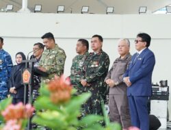 Kajati Sumut Dr Harli Siregar Hadiri Upacara Peringatan HUT TNI Ke-80 di Lapangan Merdeka Medan