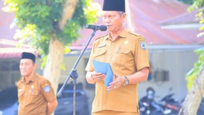 Asisten I Pimpin Apel Gabungan Kelompok I Pemkab Labuhanbatu