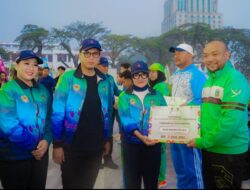 Api Porkot Berkobar, Rico Waas Beri Semangat Atlet Yang Akan Bertanding