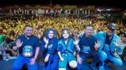 Masyarakat Antusias di Malam Puncak Pesta Rakyat Meski Gerimis Mengguyur