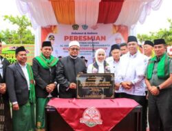 Bupati Labuhanbatu Resmikan Pondok Pesantren Modern Al Azhar Asy Syarif