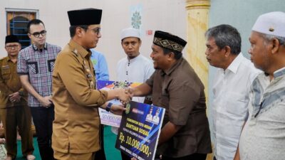Pemberdayaan Rumah Ibadah di Masjid Al Ikhlas Laucih Rico Waas Safari Ashar dan Ajak Masyarakat Makmurkan Masjid