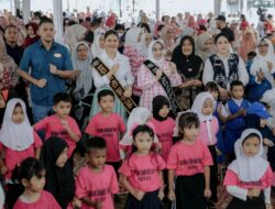 Kahiyang Ayu Ajak Anak PAUD Amalkan Ikrar Kebiasaan Anak Indonesia Hebat di Kampung Ceria Anak Merdeka 2025