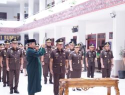 Lantik 5 Asisten-15 Kajari, Kajatisu Harli: Lakukan Pencegahan dan Pemberantasan Korupsi Untuk Pulihkan Keuangan Negara