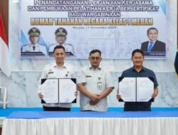 Disnaker dan Rutan Kelas I Medan Jalin Kerja Sama Tingkatkan Keterampilan Warga Binaan