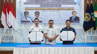 Disnaker dan Rutan Kelas I Medan Jalin Kerja Sama Tingkatkan Keterampilan Warga Binaan
