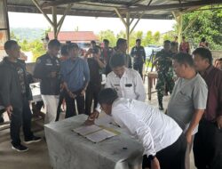 Kejaksaan Negeri Dairi Turut Damaikan Konflik Sosial di Desa Parbuluan VI