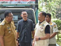 Pemkab Deli Serdang Terima 3 Truk Bantuan Bencana dari Pemko Palembang